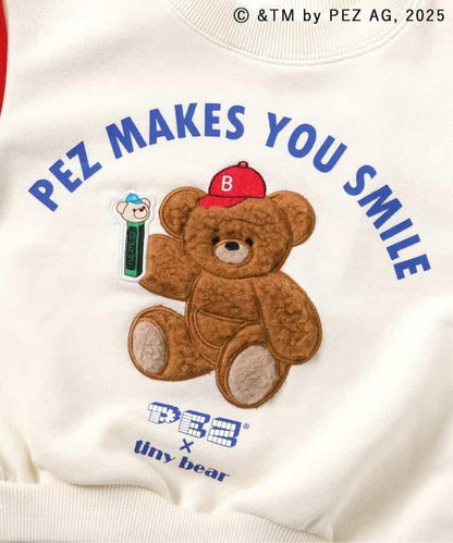 PEZ×tiny bear 圖案衛衣