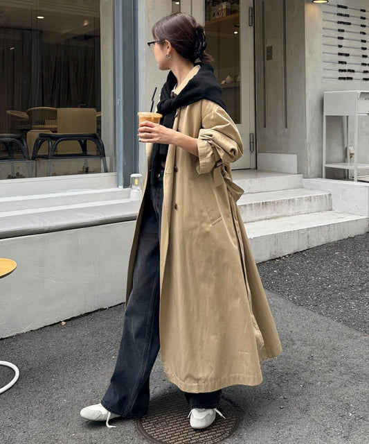 【每次即售罄的人氣單品】袖子蓬鬆設計風衣