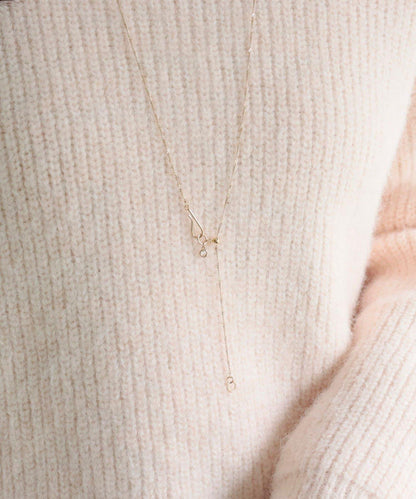 閃亮鏈條掛鉤長款項鍊