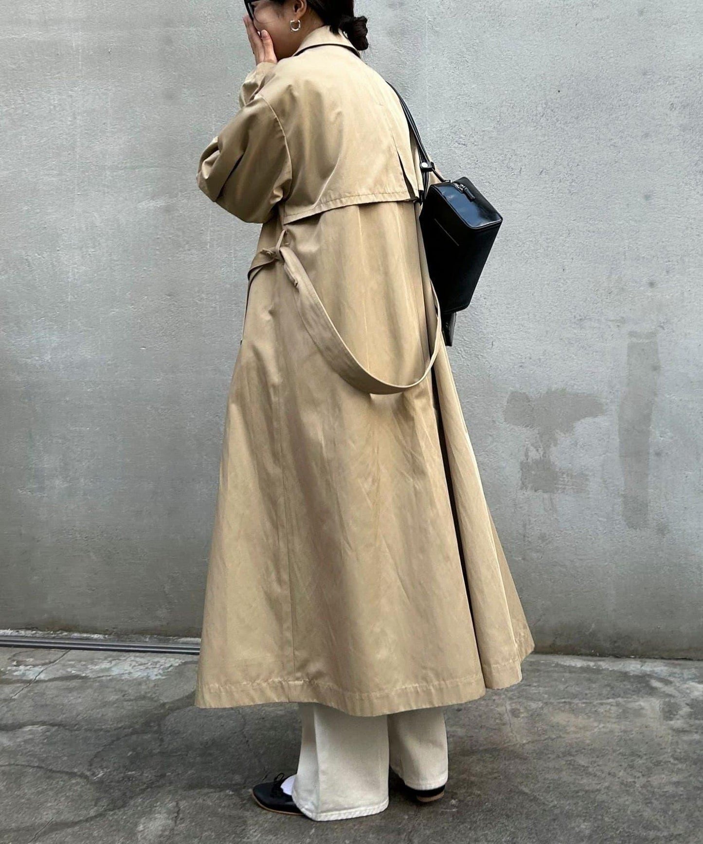 【每次即售罄的人氣單品】袖子蓬鬆設計風衣