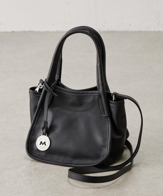 《MARCO MASI》2AWY皮革托特包（黑色）