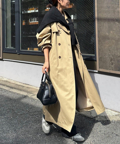 【每次即售罄的人氣單品】袖子蓬鬆設計風衣