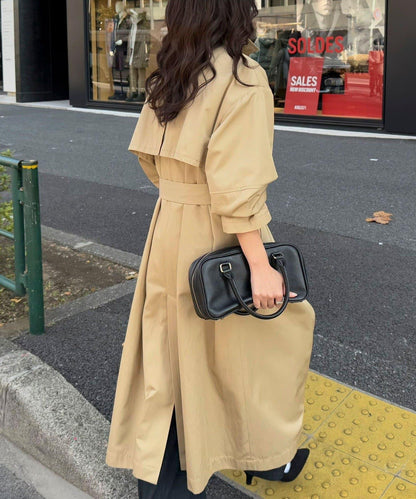 【每次即售罄的人氣單品】袖子蓬鬆設計風衣