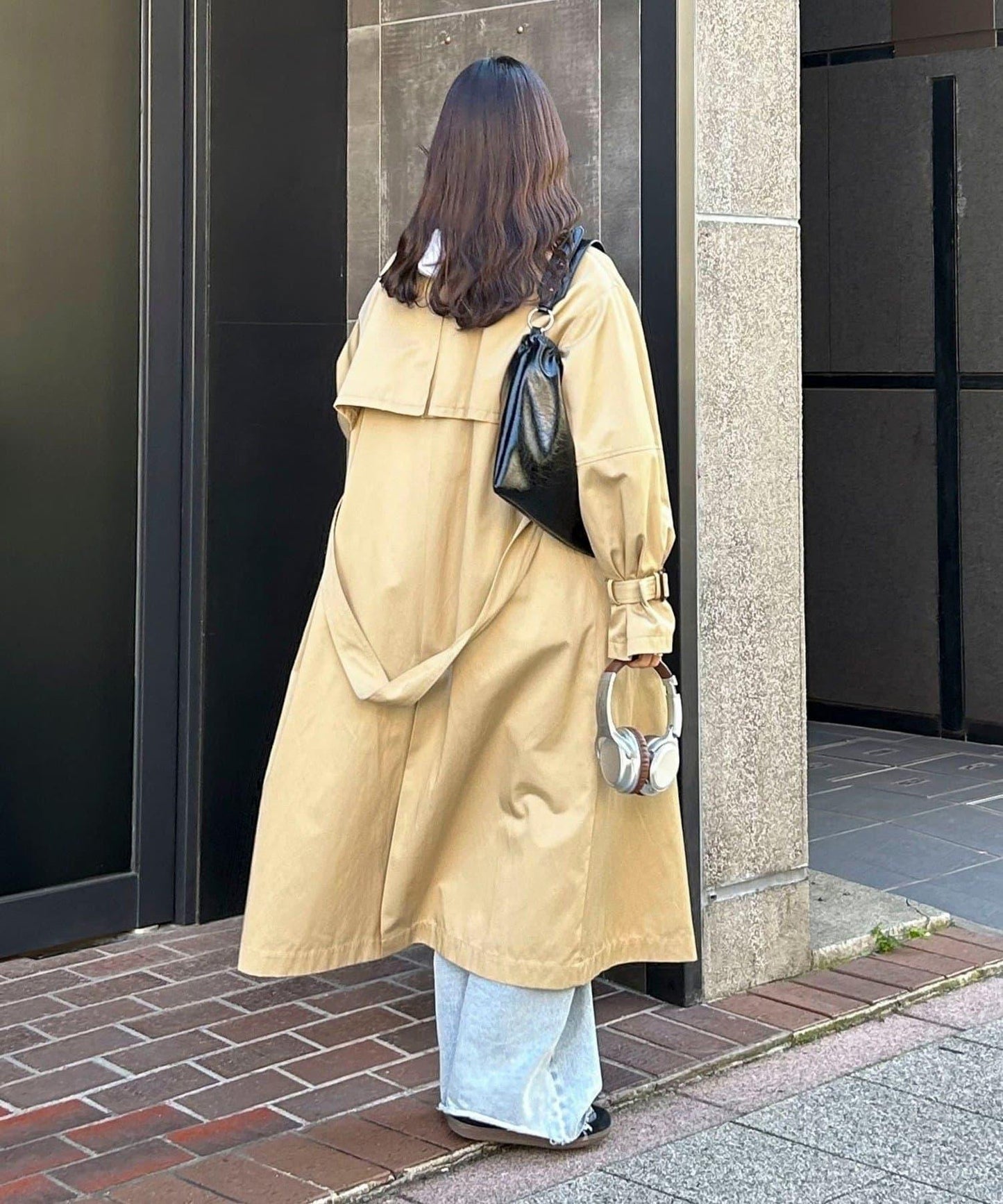 【每次即售罄的人氣單品】袖子蓬鬆設計風衣