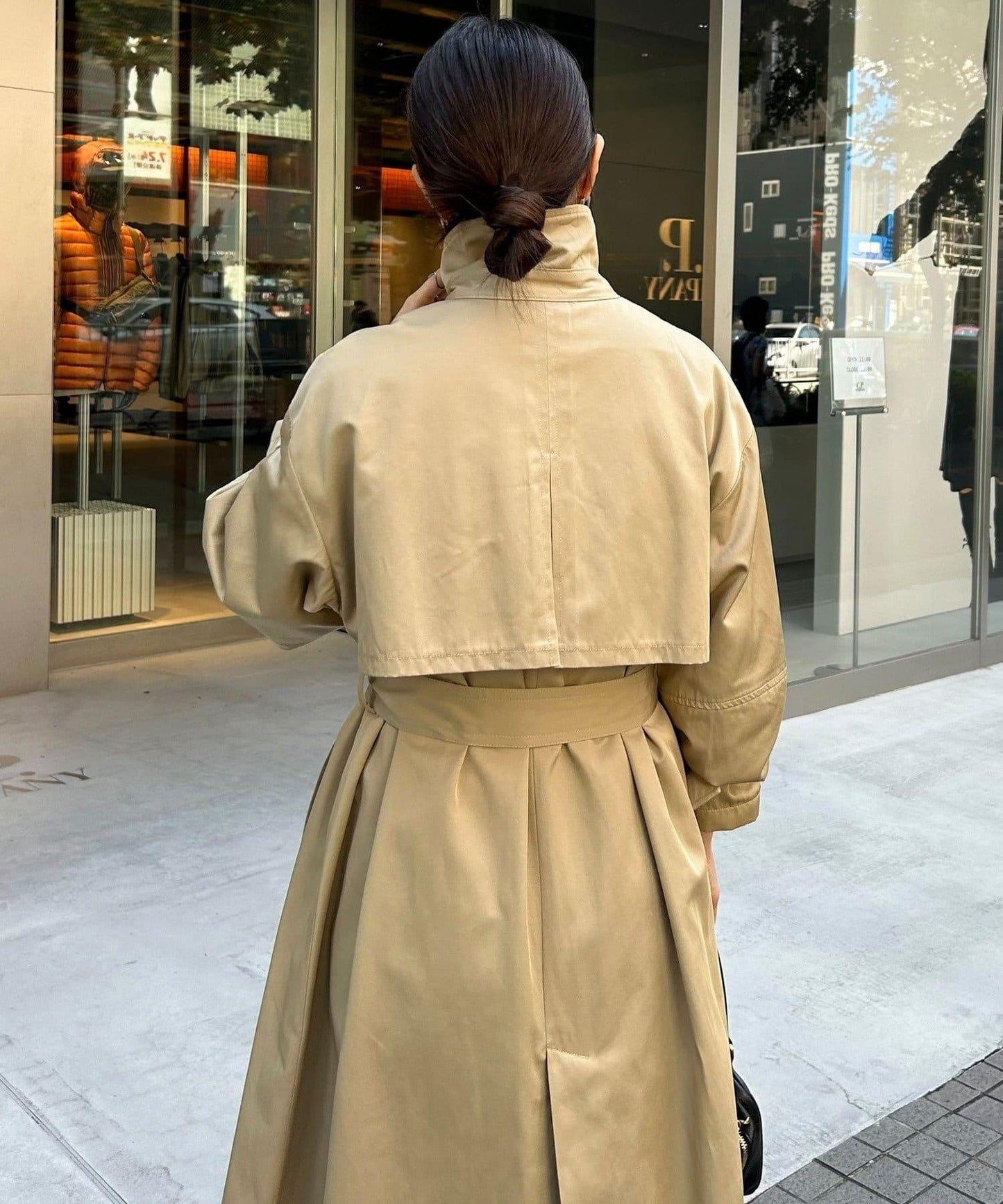 【每次即售罄的人氣單品】袖子蓬鬆設計風衣