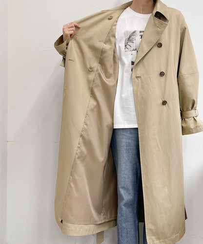 【每次即售罄的人氣單品】袖子蓬鬆設計風衣