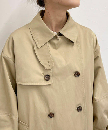 【每次即售罄的人氣單品】袖子蓬鬆設計風衣