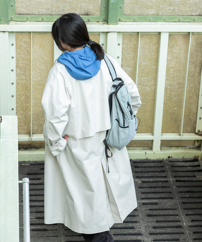 T/C斜紋單排扣大衣