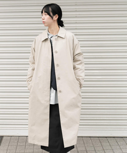 T/C斜紋單排扣大衣