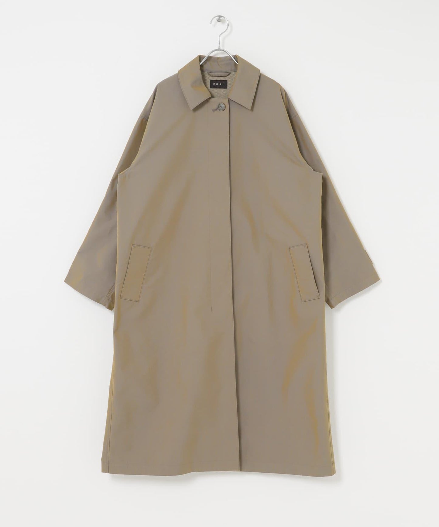 T/C斜紋單排扣大衣