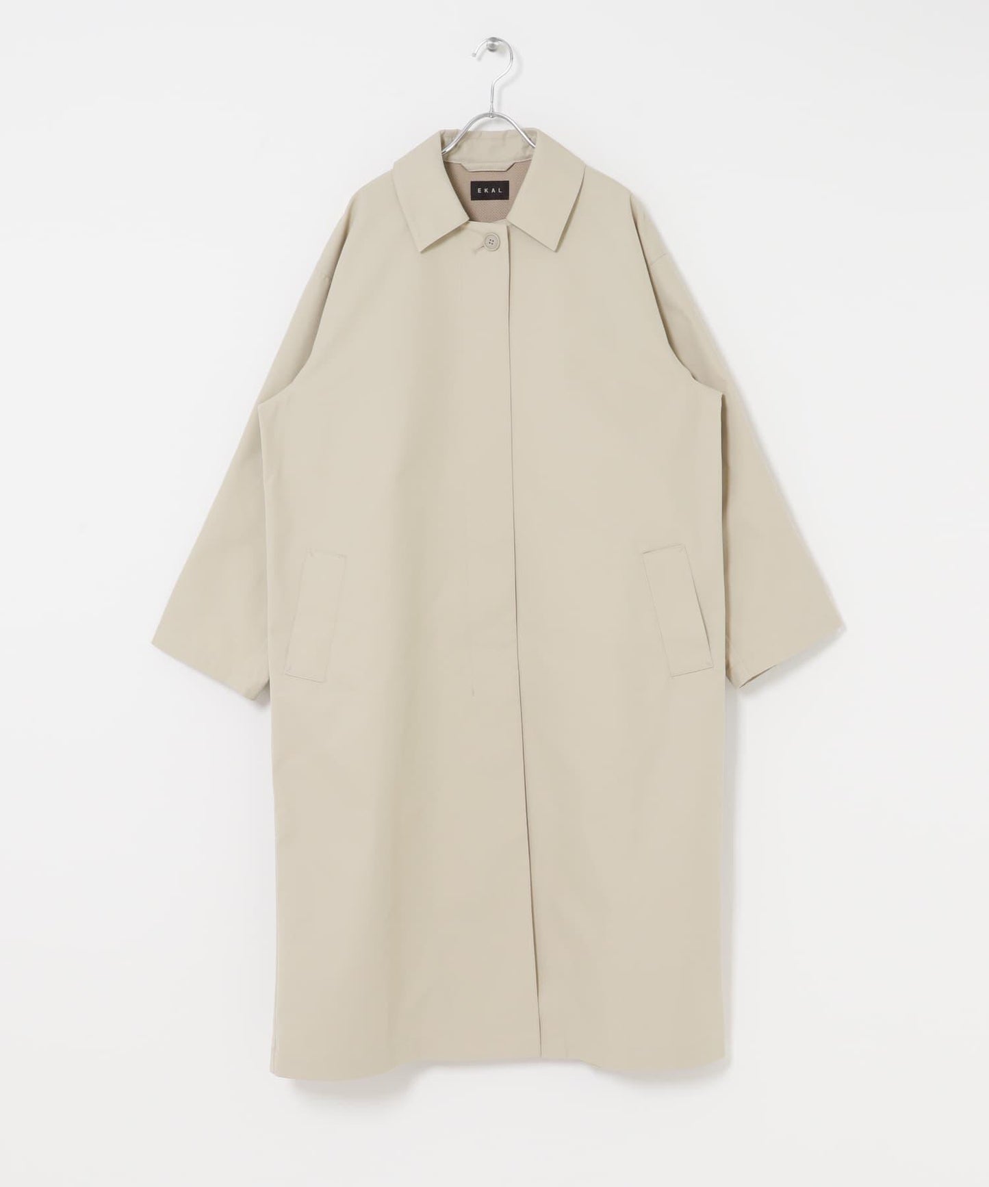 T/C斜紋單排扣大衣