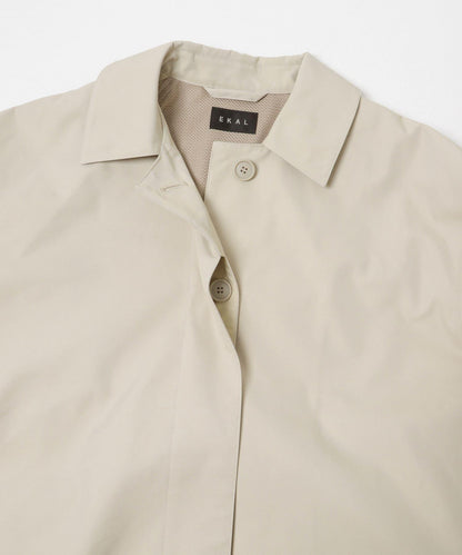 T/C斜紋單排扣大衣