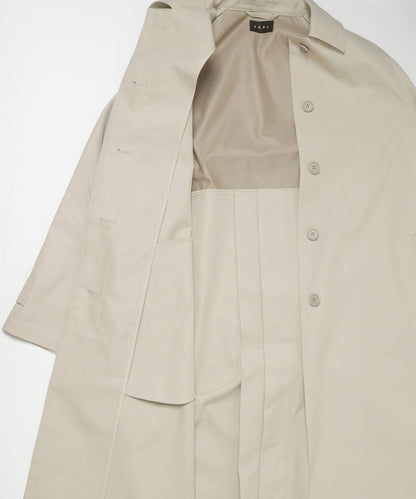 T/C斜紋單排扣大衣