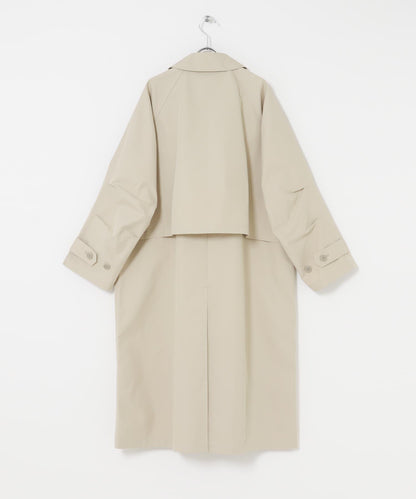 T/C斜紋單排扣大衣