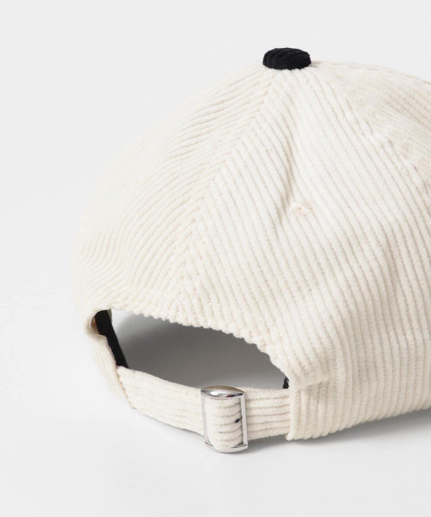 燈芯絨刺繡棒球帽