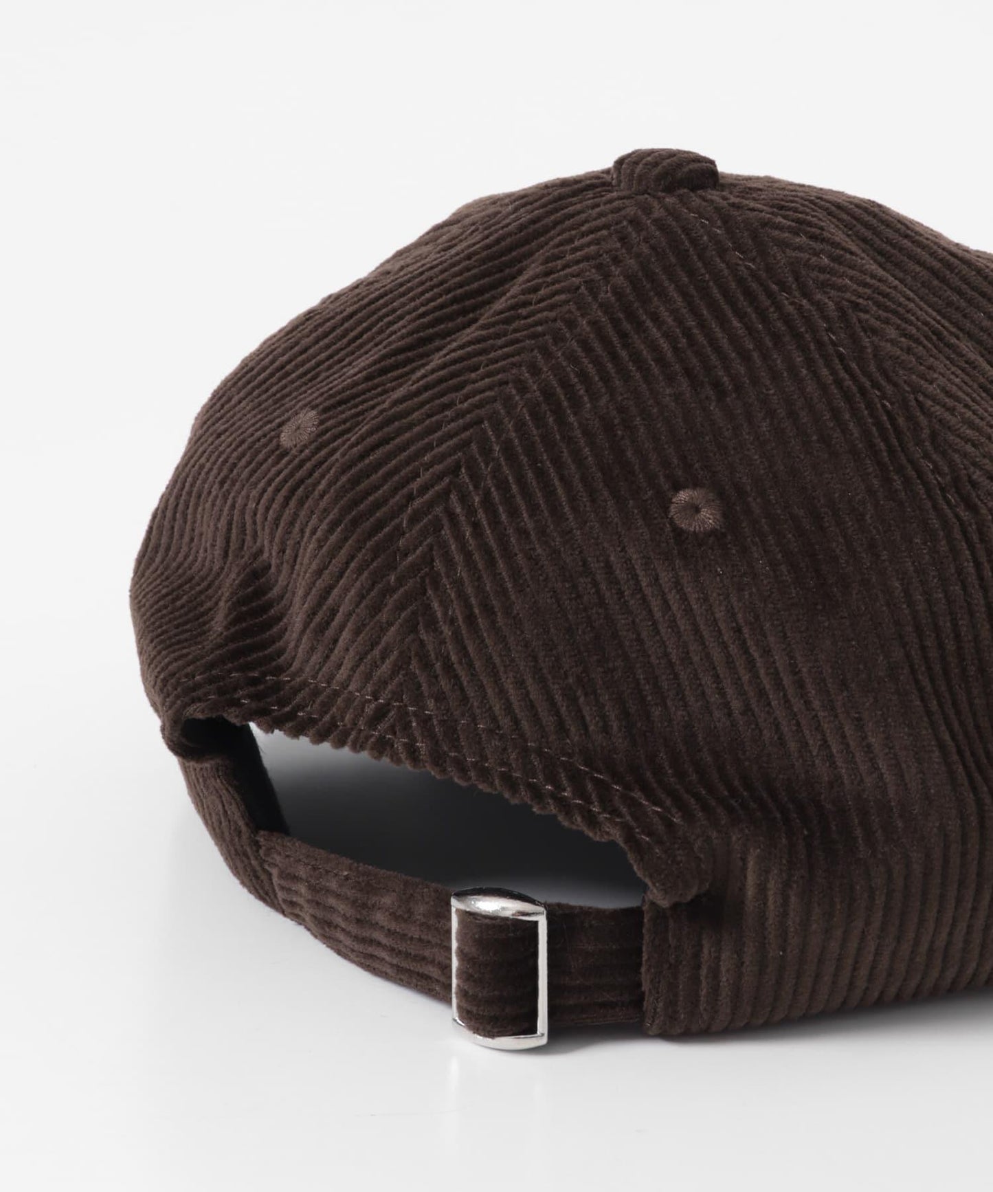 燈芯絨刺繡棒球帽