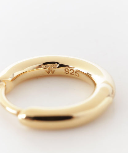 TOM WOOD 經典小號金色圓環耳環