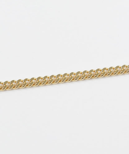 TOM WOOD Curb手鍊 M號 金色