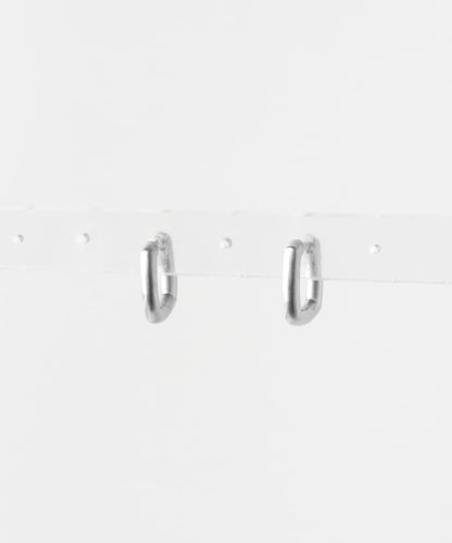 TOM WOOD 框架圓環耳環 啞光小號