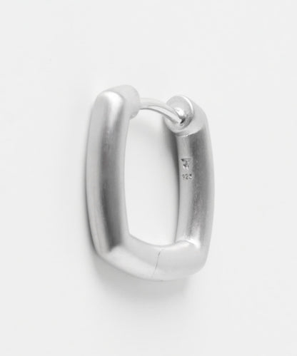 TOM WOOD 框架圓環耳環 啞光小號