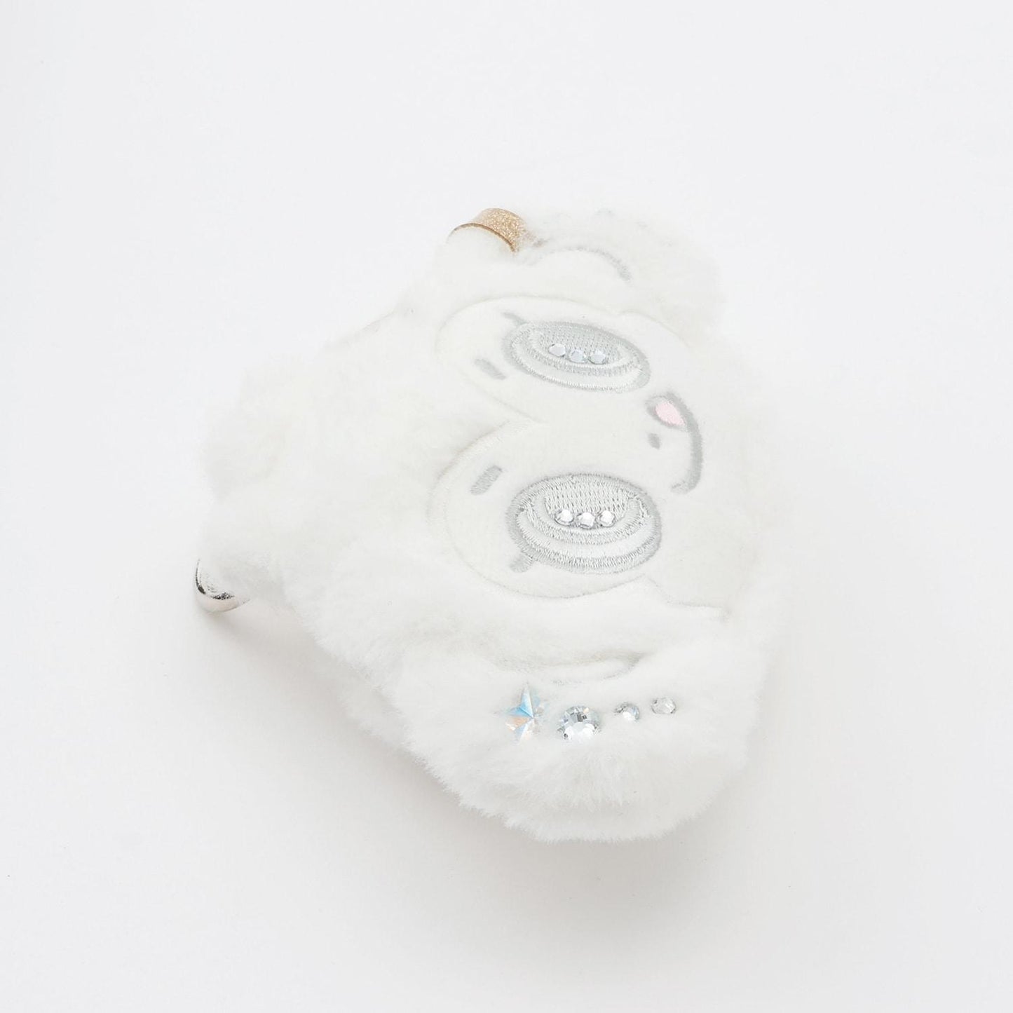 White Lucky 柔軟閃亮化妝包