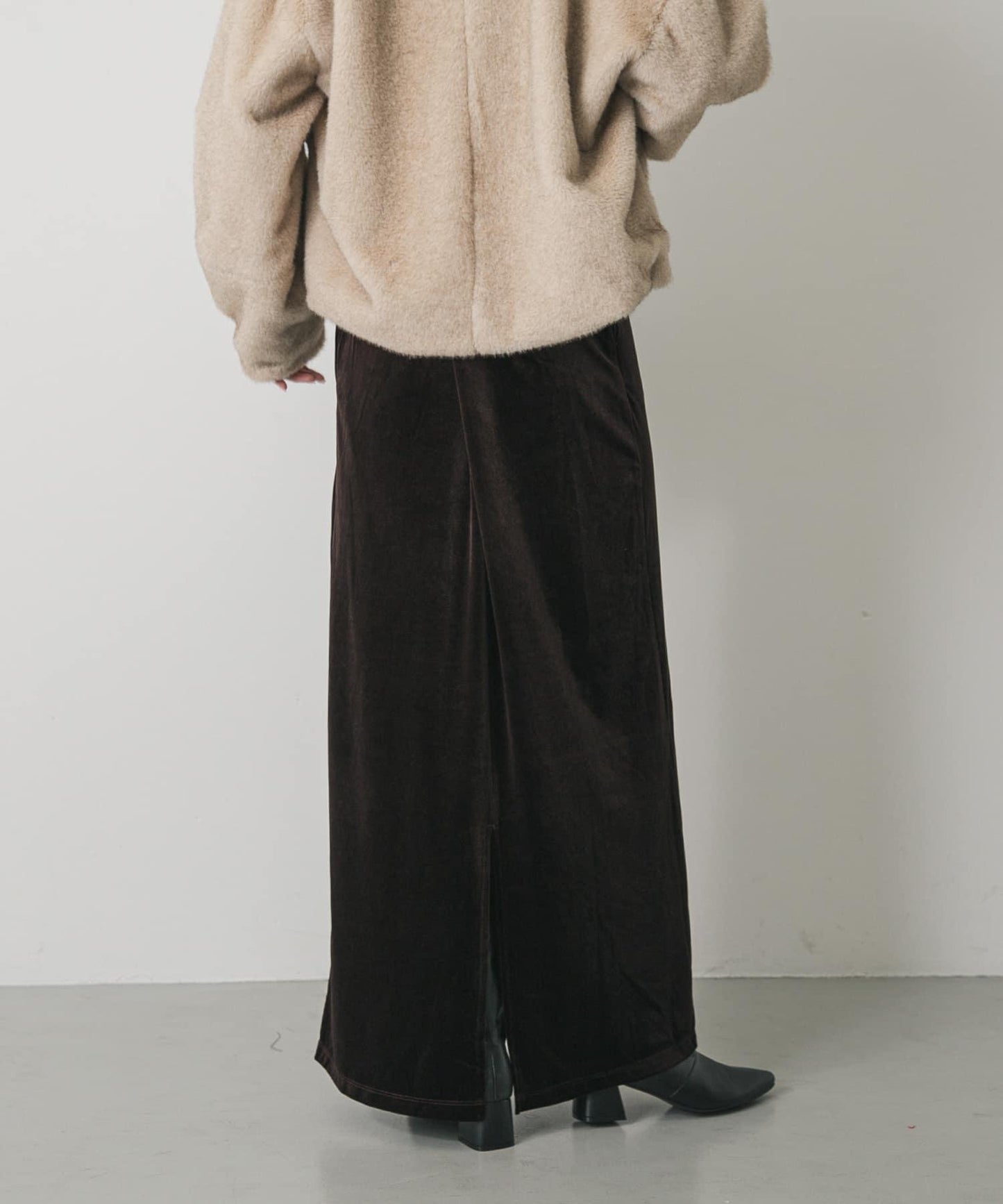 TALL尺碼/官網限定 天鵝絨吊帶裙