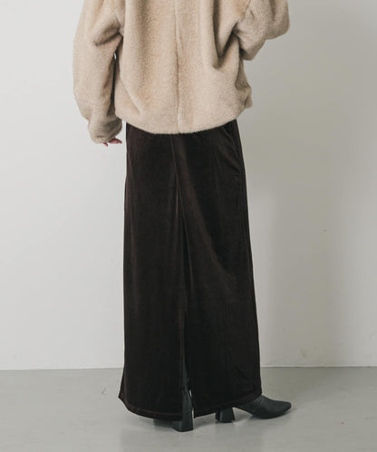 TALL尺碼/官網限定 天鵝絨吊帶裙