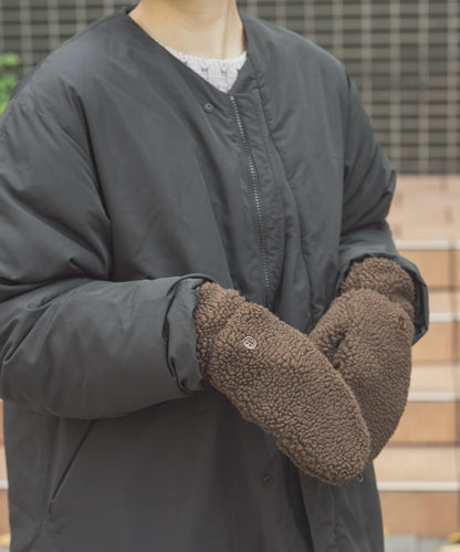 羊羔絨連指手套