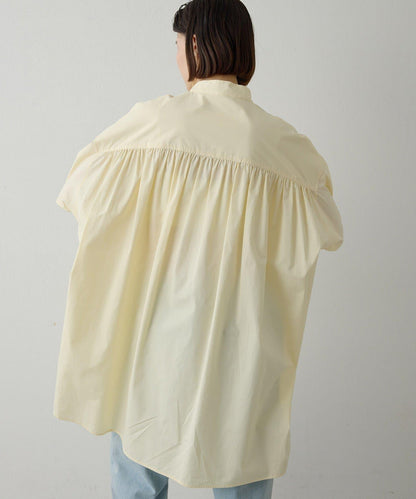 刺繡長款襯衫