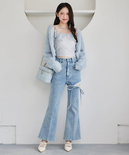 帶吊飾絎縫化妝包