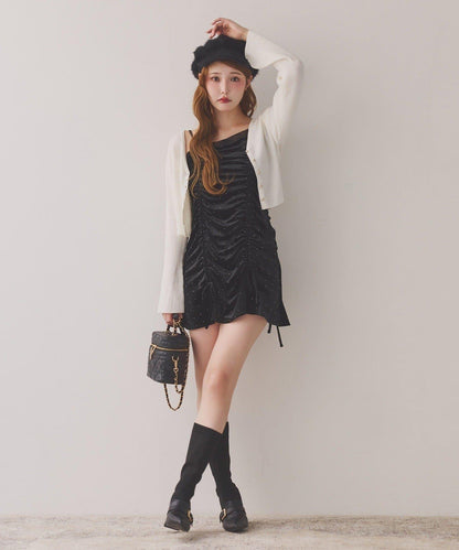 帶吊飾絎縫化妝包