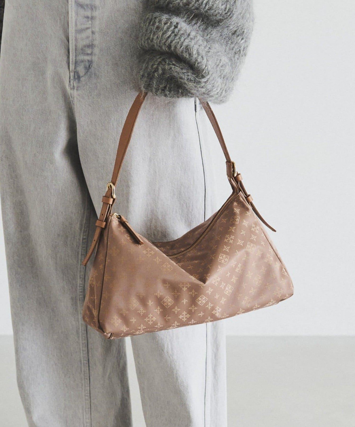 尼龍提花兩用單肩包