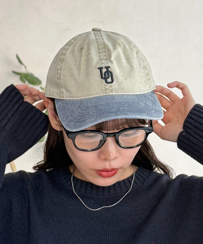 【UNIVERSAL OVERALL】水洗標誌棒球帽