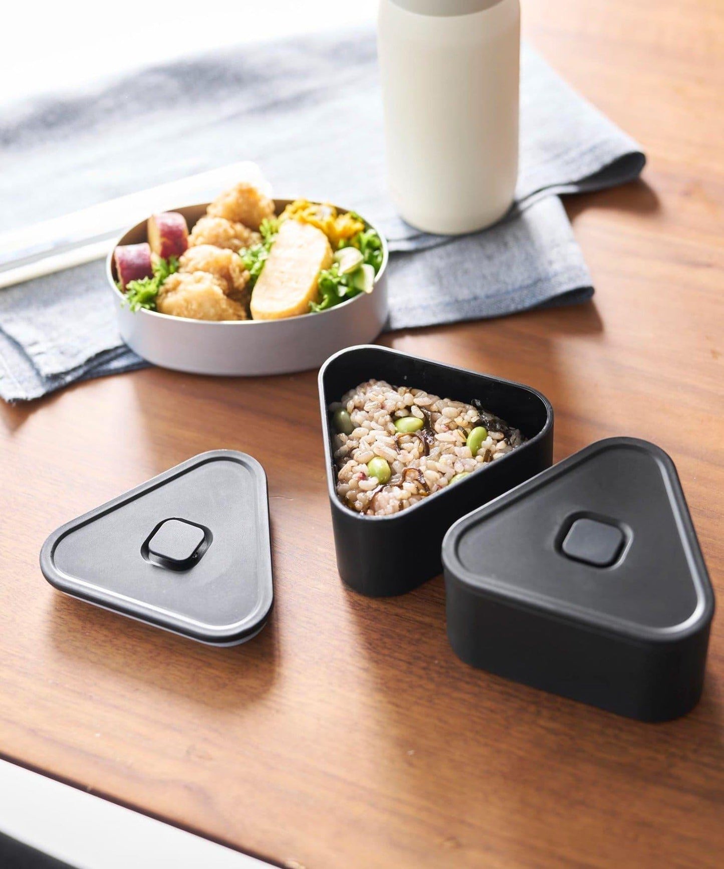 【tower タワー】帶閥密封飯糰盒 2個裝