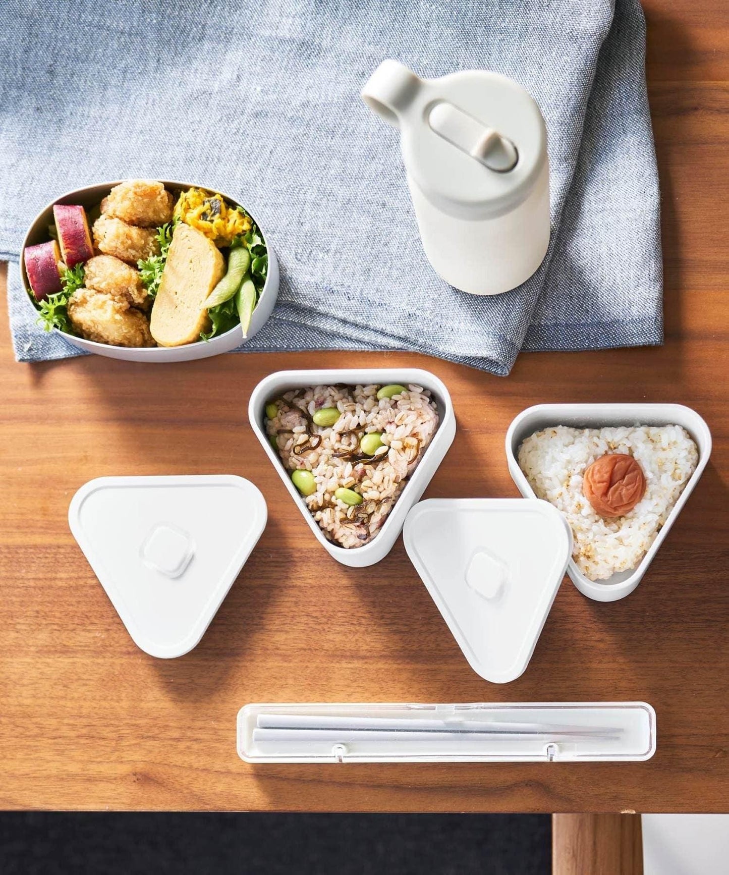 【tower タワー】帶閥密封飯糰盒 2個裝