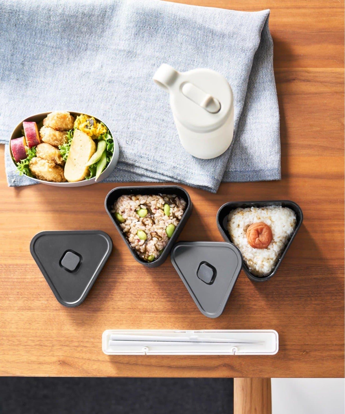 【tower タワー】帶閥密封飯糰盒 2個裝