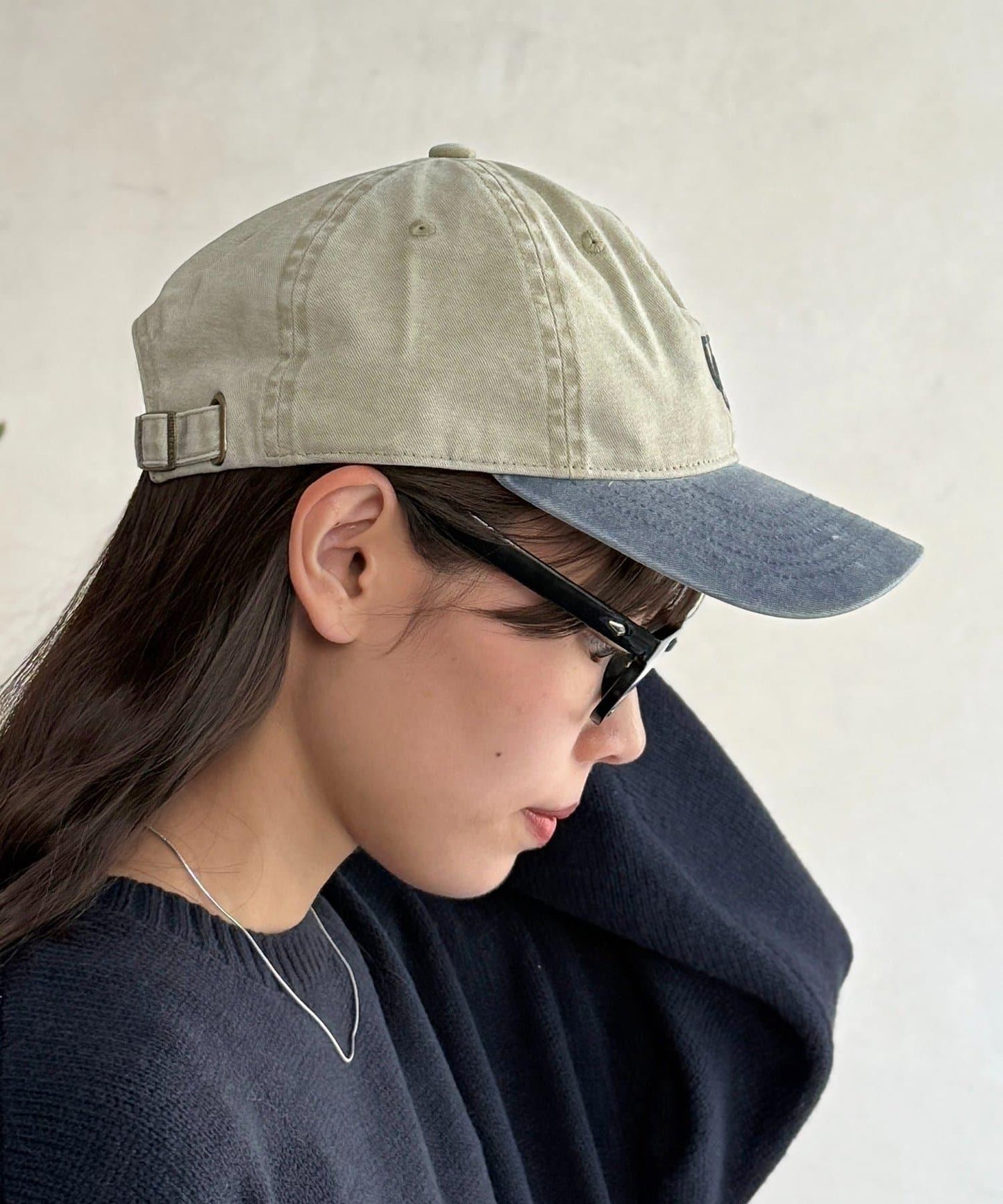 【UNIVERSAL OVERALL】水洗標誌棒球帽