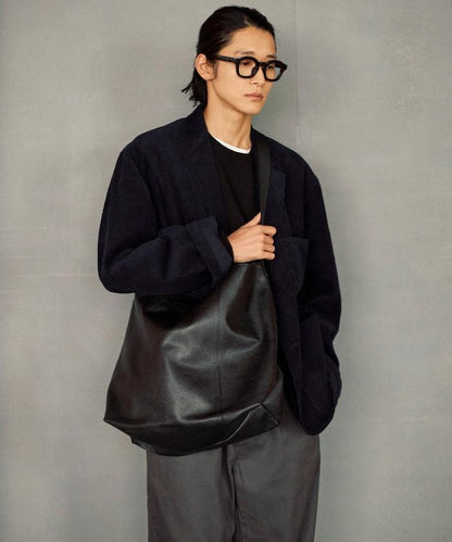 2WAY Leather Messenger Bag 牛皮 防潑水 郵差包