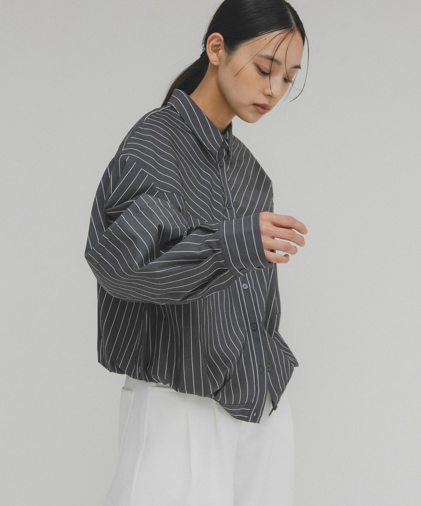 繭型襯衫