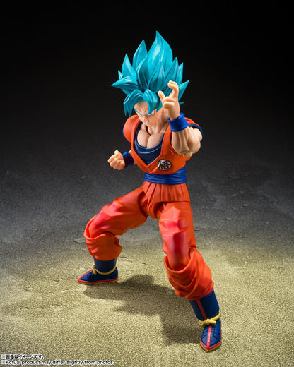 龍珠超 S.H.Figuarts 超サイヤ人ゴッド超サイヤ人孫悟空〈限界を超えし蒼き力〉