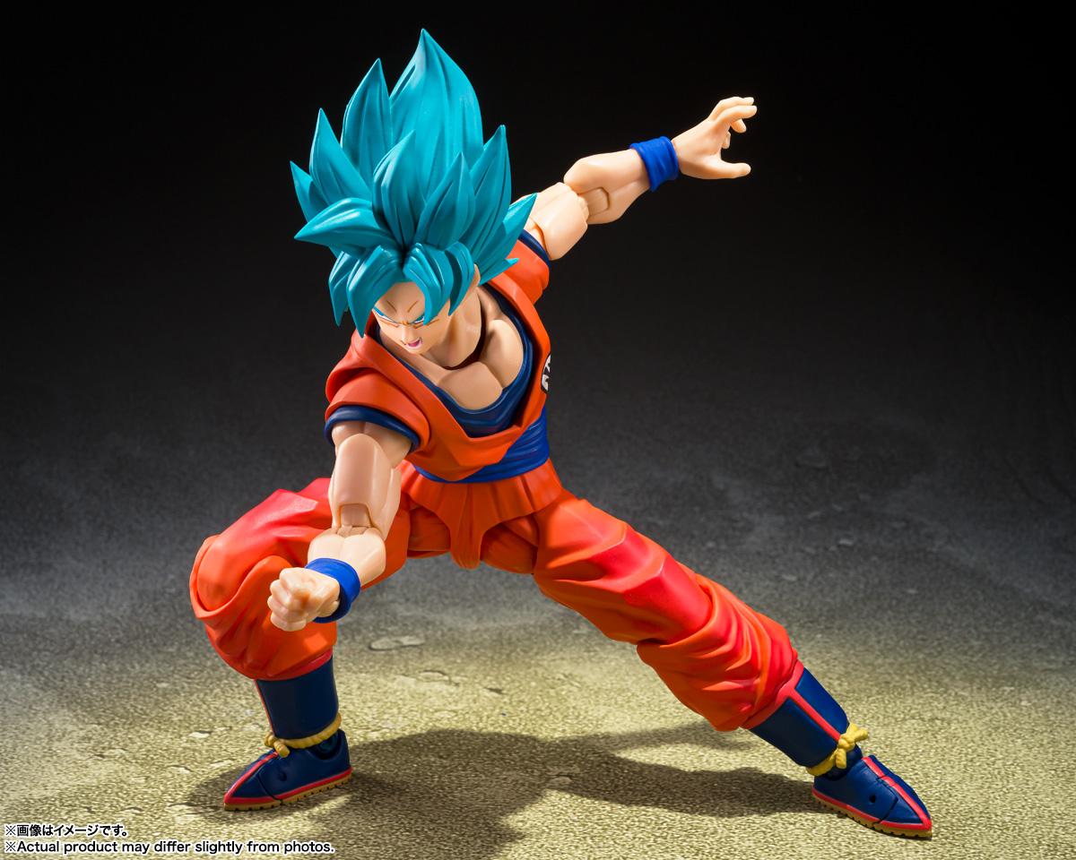 龍珠超 S.H.Figuarts 超サイヤ人ゴッド超サイヤ人孫悟空〈限界を超えし蒼き力〉