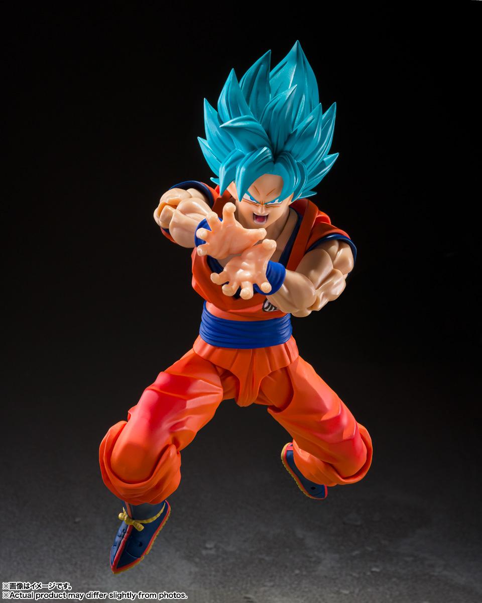 龍珠超 S.H.Figuarts 超サイヤ人ゴッド超サイヤ人孫悟空〈限界を超えし蒼き力〉
