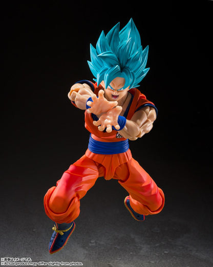 龍珠超 S.H.Figuarts 超サイヤ人ゴッド超サイヤ人孫悟空〈限界を超えし蒼き力〉
