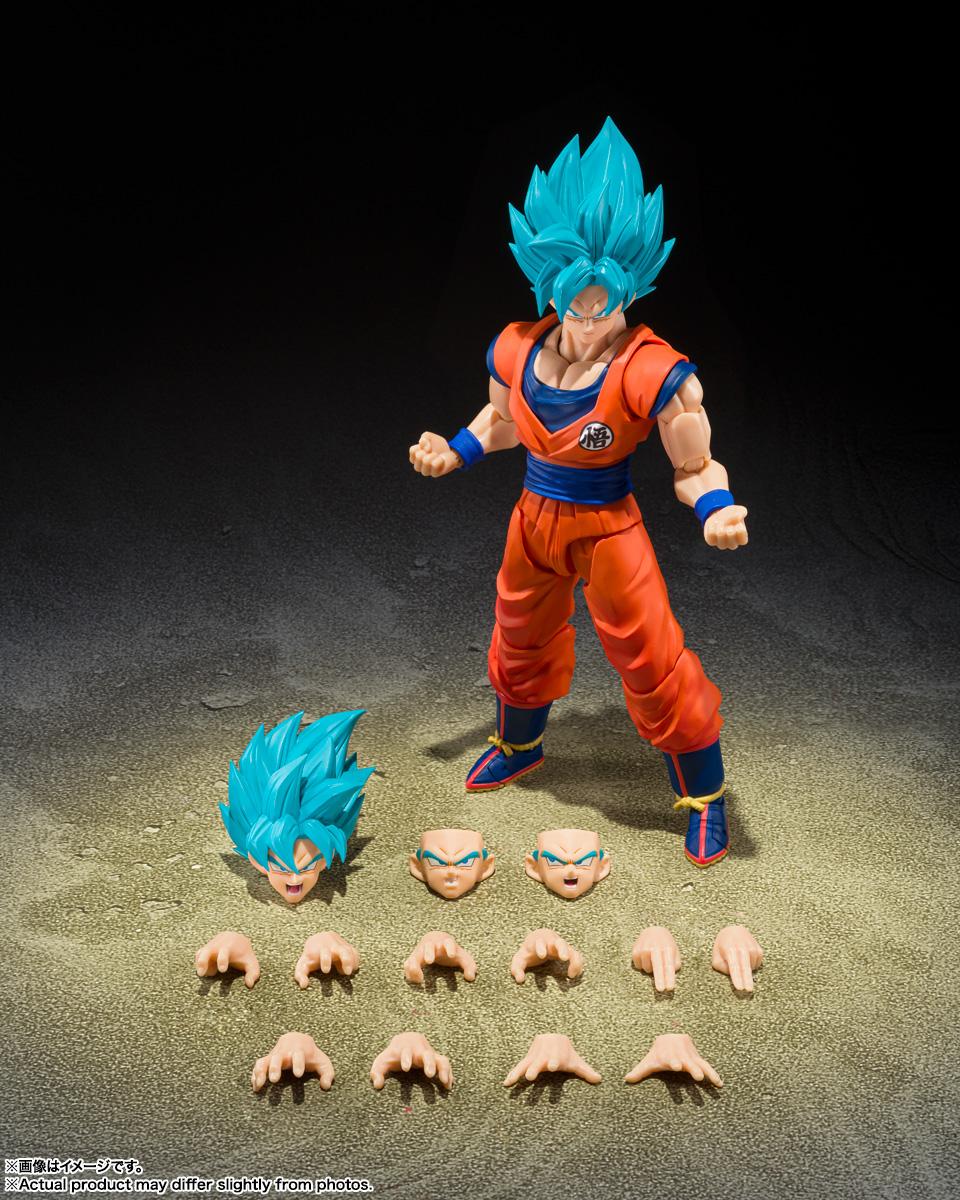 龍珠超 S.H.Figuarts 超サイヤ人ゴッド超サイヤ人孫悟空〈限界を超えし蒼き力〉