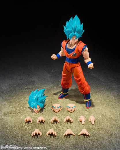 龍珠超 S.H.Figuarts 超サイヤ人ゴッド超サイヤ人孫悟空〈限界を超えし蒼き力〉