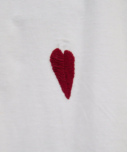 【Dhritië】葉子刺繡T恤