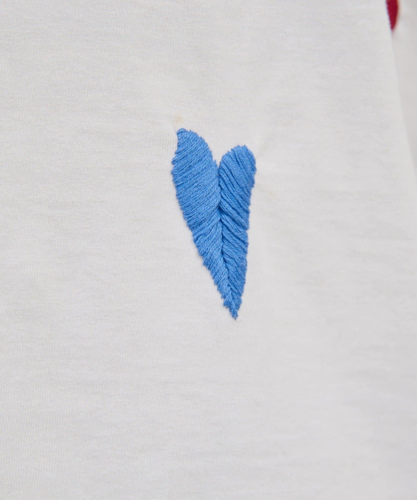 【Dhritië】葉子刺繡T恤