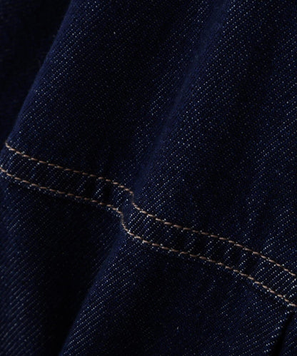 軟牛仔拼接夾克