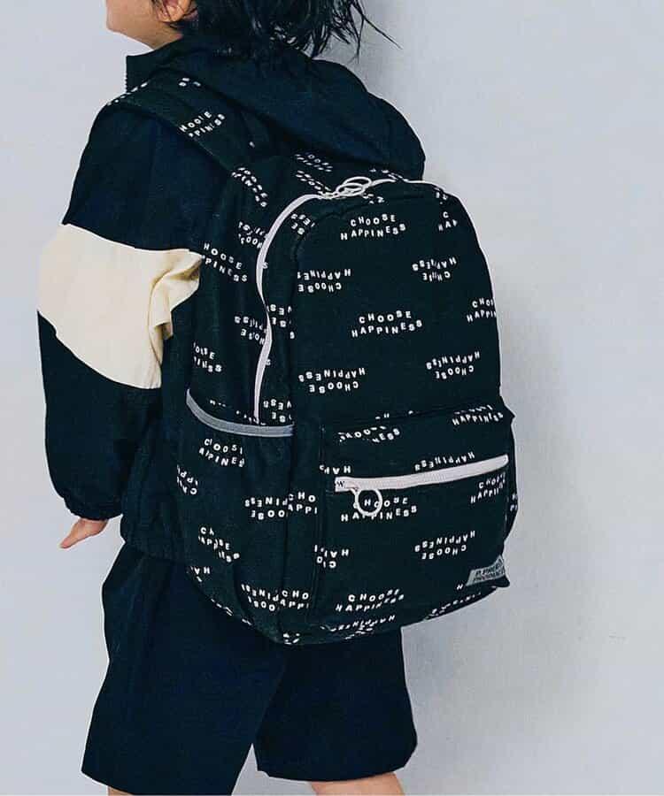 適合日常使用的全印花雙肩包