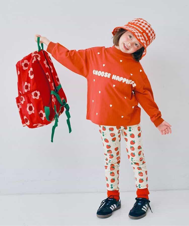 適合日常使用的全印花雙肩包